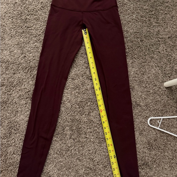 Lululemon Wunder Under High-Rise Tight 31" *Full-On Luon Cassis Size 6 - Picture 7 of 7